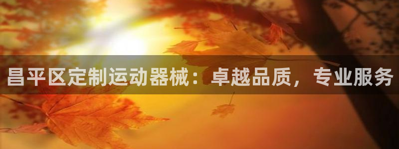 尊龙,人生就是博!登录国际：昌平区定制运动器械：卓越