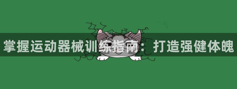尊龙凯时代理佣金发不发：掌握运动器械训练指南：打造强