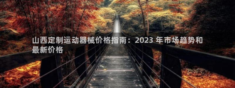 尊龙官网：山西定制运动器械价格指南：2023 年市场