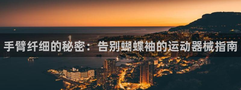 尊龙光学怎么样：手臂纤细的秘密：告别蝴蝶袖的运动器械