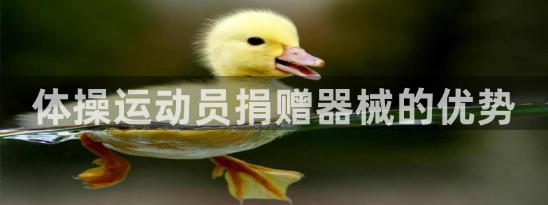 ag尊龙凯时官网：体操运动员捐赠器械的优势