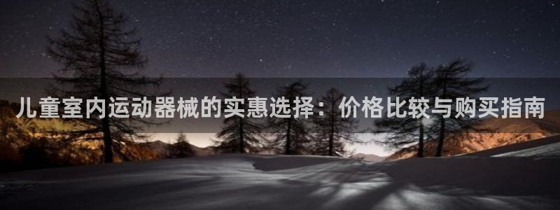 尊龙人生就是博首页入口：儿童室内运动器械的实惠选择：