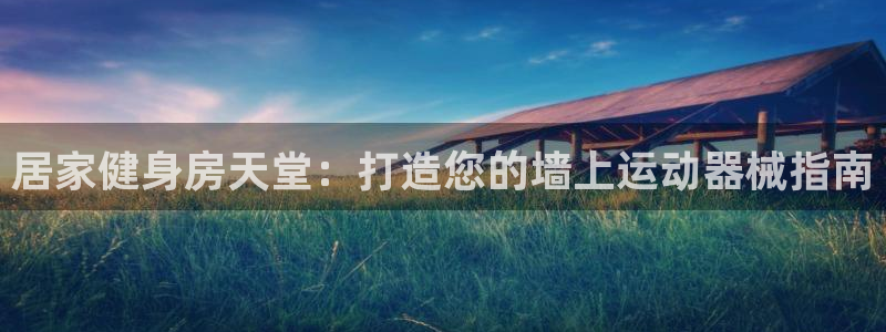 凯时K66最新版本下载：居家健身房天堂：打造您的墙上