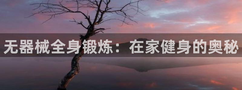 尊龙下载推荐网站：无器械全身锻炼：在家健身的奥秘