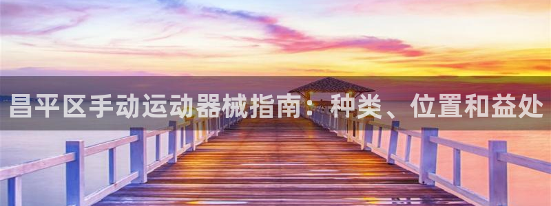尊龙凯时logo：昌平区手动运动器械指南：种类、位置