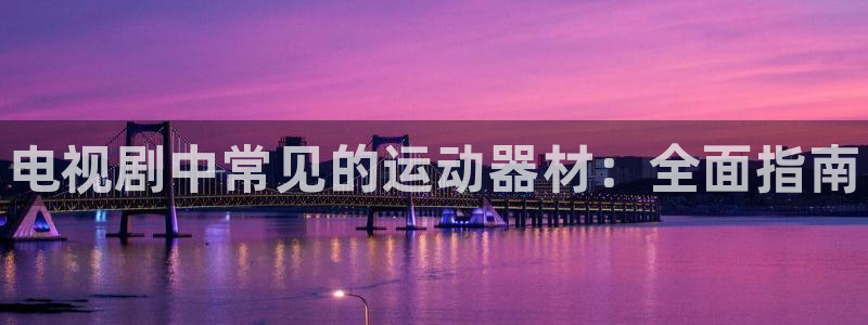 Ag尊龙平台：电视剧中常见的运动器材：全面指南